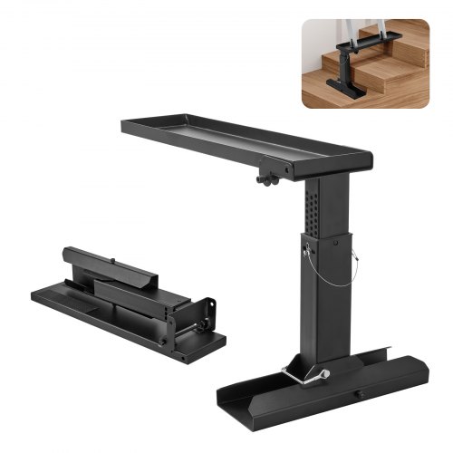 

VEVOR Livellatore per Scale, Superficie di Supporto 756,92 mm x 289,5 - 457,2 mm Strumento di Livellamento per Scale in Acciaio, Tramoggia Pieghevole, per Scale Estensibili per Terreni Irregolari