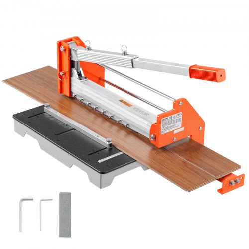 

VEVOR Taglierina per Pavimenti in Vinile da 304,8 mm, Taglierina Laminata Spessore di 16 mm con Leva in Lega di Alluminio, Piastra di Supporto Telescopica, Taglia Determinati di Legno Ingegnerizzato