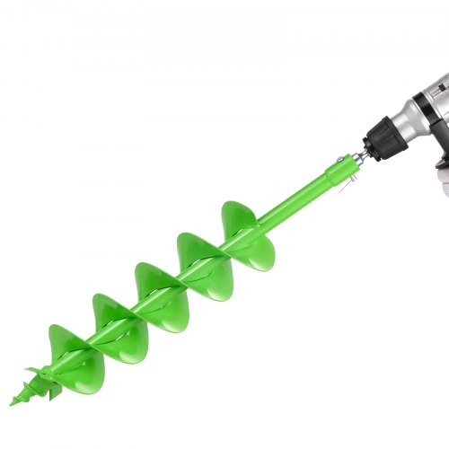 

VEVOR Punta da Trapano a Spirale Ø150 x 800 mm per Perforazione da Giardino