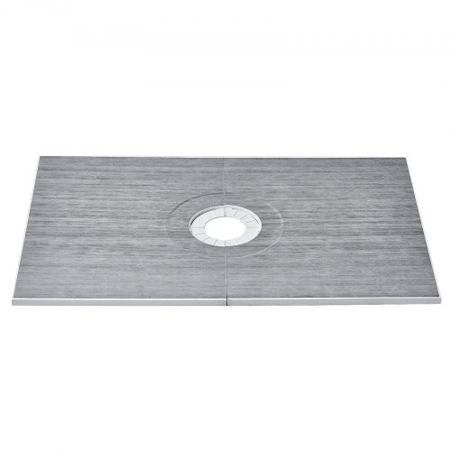 

VEVOR Kit cordolo doccia, kit piatto doccia 60"x38" con scarico centrale da 6,3", kit di installazione doccia leggero in EPS con 2 panni impermeabili, bastoncini inclinati