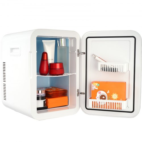 

VEVOR Mini Frigorifero Portatile Nero Pannello Controllo a Tocco Capienza Max. 20L Funzione Raffreddamento/Riscaldamento Intervallo di Temperatura -9℃~65℃, Mini Frigo Portatile da Auto Rumore 45dB