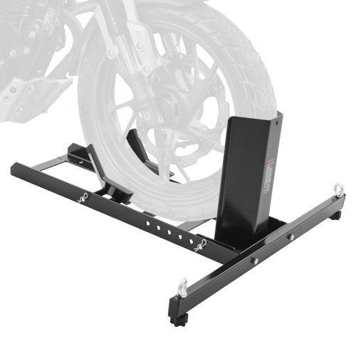 

VEVOR Cavalletto per Moto Ruote Capacità Carico Max. 816,5 kg Supporto per Ruote di Moto Diametro da 381-558,8mm Larghezza 76,2-203,2 mm, Cavalletto per Moto in Acciaio per Fissare su Camion Rimorchio