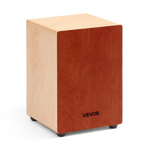 

VEVOR Cajon Box Drum, Con Corde per Chitarra Interne, Scatola di Percussioni in Legno Leggera, Strumento Musicale Portatile in Legno di Betulla con Piedini in Silicone, 30,5 x 30,5 x 43,2 cm