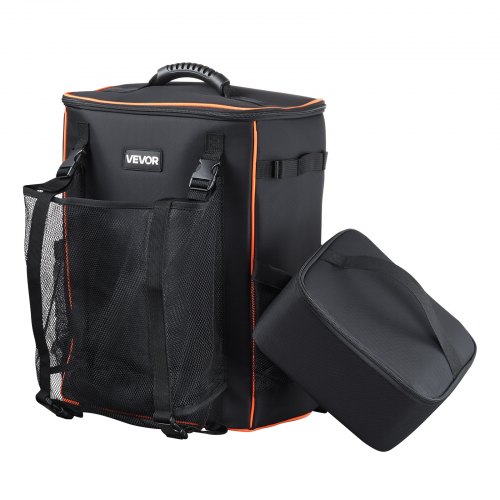 

VEVOR Zaino per Saldatura, 33 L con Borsa Termica e Borsa per Casco, Zaino in Poliestere 600D per Attrezzi e Casco, Borsa Portaoggetti Multiuso per Campeggio all'Aperto, Escursionismo