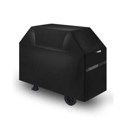 

VEVOR Copertura per Barbecue all'Aperto, Impermeabile, Resistente allo Sbiadimento e alle Intemperie, Poliestere 600D Resistente, Facile da Indossare, con Cinghie a Strappo, 121,9 cm Nero