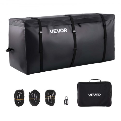 

VEVOR Borsa da Trasporto per Gancio di Traino 1520 x 610 x 778 mm Borsa da Carico Resistente per Stoccaggio sul Cassone del Camion con Cinghie Rinforzate, per Cestini da Gancio per Auto e Furgoni