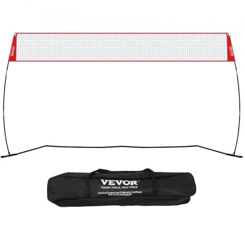

VEVOR Rete da Allenamento per Pallavolo Autoportante, Sistema di Rete Portatile Altezza Regolabile Borsa per Il Trasporto, Allenatore Professionale per Allenamento di Pallavolo per Colpire o Servire