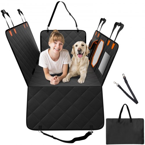 

VEVOR Coprisedile per Auto Cani Sedile Posteriore Impermeabile 600D 131 x 60 cm