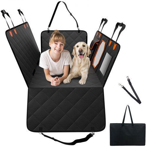 

VEVOR Coprisedile Auto Cani Sedile Posteriore Impermeabile 600D 136x67 cm SUV