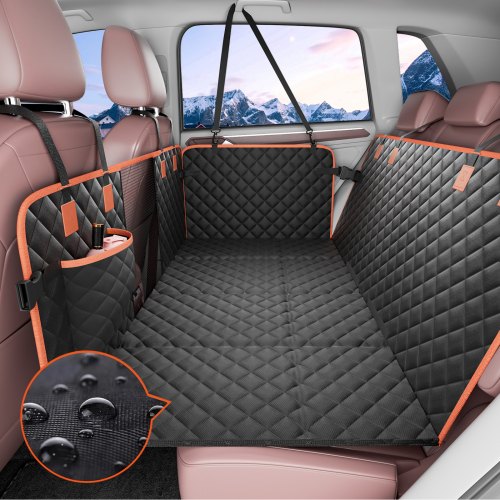 

VEVOR Coprisedile Auto Cani Sedile Posteriore Impermeabile 600D 129x70 cm 158 kg