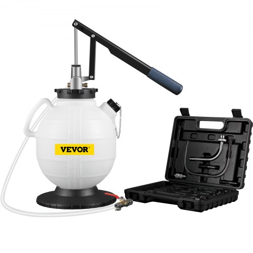 

VEVOR Pompa per Trasmissione Olio Motore, 7,5 Litri ATF Pompa Trasmissione Fluido Ricarica di Olio, 7,5L Kit Cambio Olio Manuale Sistema di Riempimento Pompa del Liquido Strumento