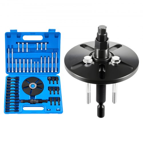 

VEVOR Kit di Strumenti per Rimozione Installazione di Estrattori per Bilanciatori Armonici, Kit per Installazione di Bilanciatori Armonici in Acciaio, Volani, Pulegge dell'Albero Motore