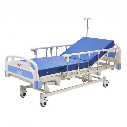

VEVOR Letto Ospedaliero Elettrico per Degenza Letto Ospedaliero Capacità di Carico 250 kg per l'Assistenza Domiciliare, Angolo Schienale Regolabile 0-75° Altezza Regolabile 475-750mm 3 Funzioni