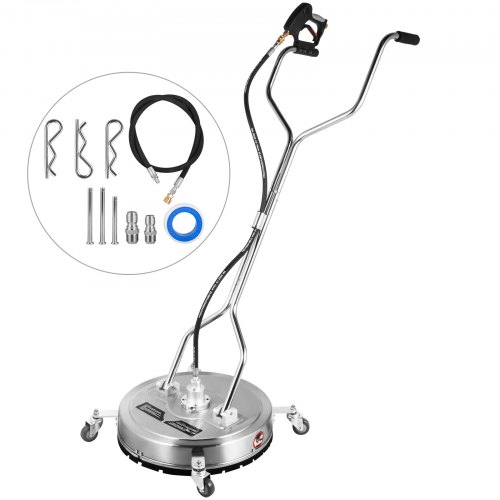 

VEVOR Pulitore a vapore a vapore dispositivo portatile diametro 53 cm, spazzatrice mop da terra lunga 166 cm, pulitore a vapore elettrico da pavimento con scopa con accessori