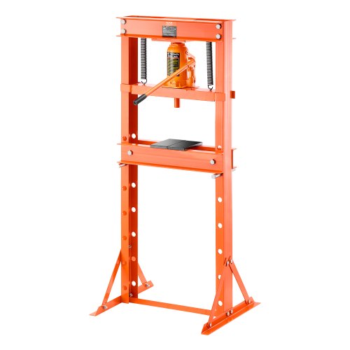 

VEVOR Pressa Idraulica Manuale da Officina, Pressa da Officina Martinetto Telaio a H 20 T con Piastra di Pressatura Supporto Triangolare, Pressa Idraulica Stabile Regolabile per Pavimento da Garage