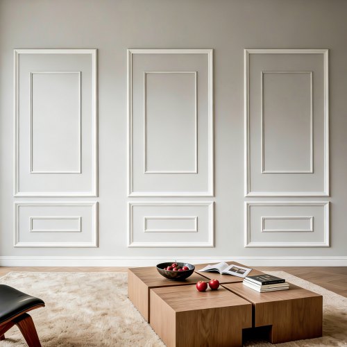 

VEVOR Confezione da 3 Modanature per Pareti, kit di Pannelli per Rivestimento con Profilo Largo e Stretto a Doppia Linea, Polistirene Leggero Verniciabile, per Interni di Soggiorno e Camera da Letto