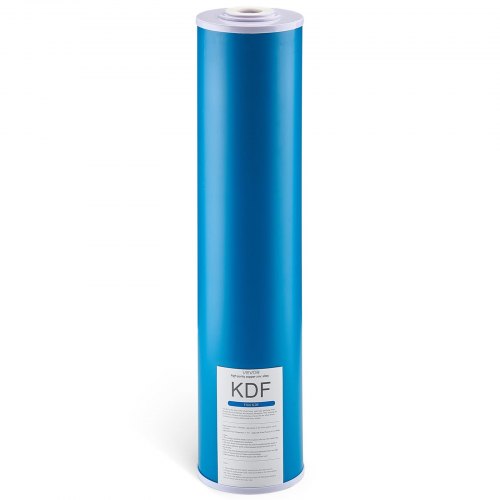 

VEVOR Cartuccia di Ricambio, per Filtro Acqua per Tutta la Casa, Filtro a Carbone Attivo KDF 115 x 507 mm in Guscio di Cocco per Sistema di Filtraggio dell'Acqua, Riduce Metalli Pesanti, Cloro, Sapore