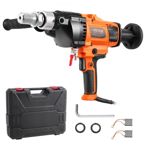 

VEVOR Trapano a Carotaggio Diamantato Portatile, con Diametro di Perforazione 20 a 160 mm Macchina Carotatrice per Calcestruzzo Robusto 2000 W con Custodia per Trasporto, per Perforare Calcestruzzo