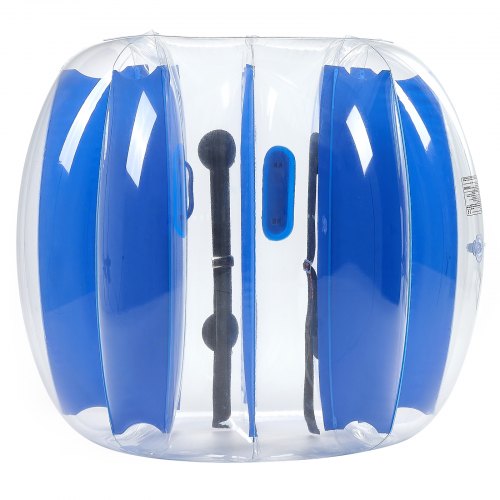 

VEVOR Palline Paraurti Gonfiabili, Vestito Portatile di Pallone da Sumo per Sport all'Aperto Gioco di Squadra, Giocattolo per Giardino Cortile da Calcio per Attività Striscia Blu 1,2 m 1 Pezzo