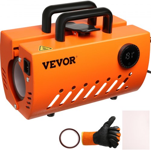 

VEVOR Pressa a Caldo per Tazze Bicchiere 620 W Termopressa Fai-da-te 33-89 cL