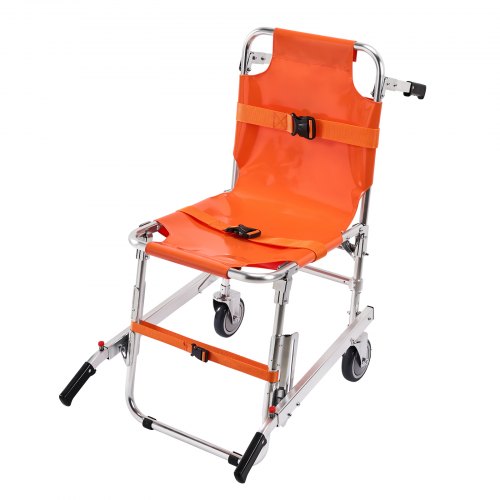 

VEVOR Sedia da Evacuazione per Scale Sedia da Trasporto per Ambulanza da 158kg 2 Ruote Trasferimento Medico Sedia a Rotelle Trasporto di Emergenza Portatile Pieghevole per Anziani Disabili Pompiere