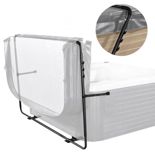 

VEVOR Sollevatore per Copertura per Vasca da Bagno Jacuzzi Spa, Altezza Regolabile 80-105 cm e Larghezza 135-235 cm, Adatto a Diverse Dimensioni di Vasche da Bagno Rettangolari