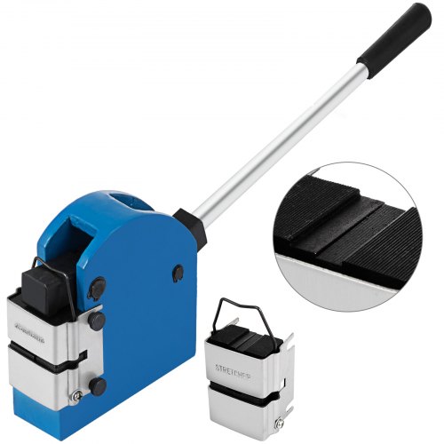 

VEVOR Piegatrice per Tubi Piegatrice Manuale 65 x 160 x 140 mm può anche Raggiungere 1,5 mm / Profondità della Gola 22 Pollici