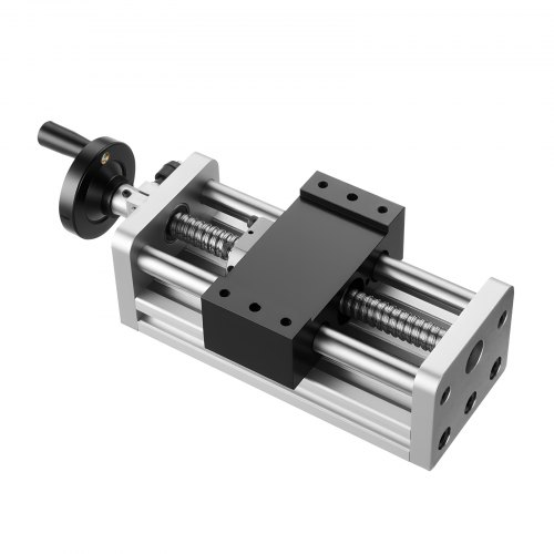 

VEVOR Attuatore Lineare Corsa Effettiva 100 mm, Guida di Movimento Lineare CNC con Vite a Sfere, Doppio Asse Ottico, Alta Precisione C7, Blocco Scorrevole con Cuscinetto per Asse XYZ del Router CNC