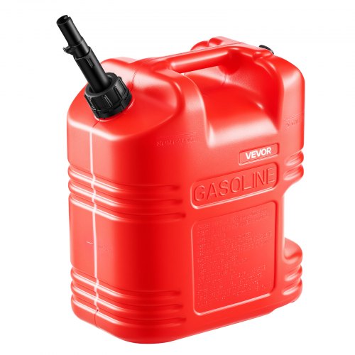 

VEVOR Contenitore per Carburante 19 L Serbatoio per Benzina con Beccuccio e Scala Trasparente, Portata Massima 0,25L/s, per la Maggior Rarte di Auto, Moto, ATV, UTV, Rosso, 1 Confezione