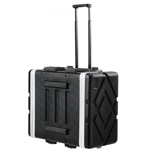

VEVOR Rack Case 5U Custodia da Trasporto con Ruote in ABS 480mm con Maniglia