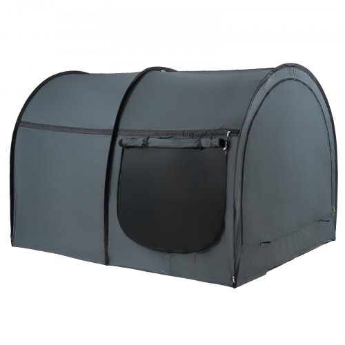 

VEVOR Tenda da Letto Traspirante a 4 Porte Oscurante Leggera Pali 7 mm Verde 190x137x119cm