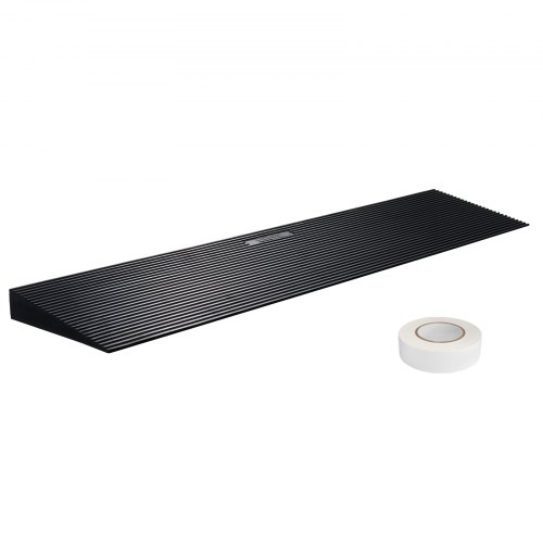 

VEVOR Rampa per Soglia in Gomma Altezza 3cm Capacità Carico Max. 15 Tonnellate, Rampa per Soglia Tagliare Liberamente Dimensioni Generali 90x20x3 cm, Rampa Soglia Antiscivolo per Salita Facile 5,2 kg
