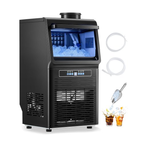 

VEVOR Macchina per Ghiaccio Commerciale 40 kg/giorno Display Digitale LED