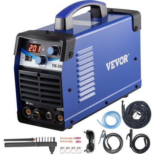 

VEVOR Saldatrice Inverter Saldatrice 200A Saldatrice portatile ARC MMA Saldatrice elettrica LCD con display digitale (TIG 200A)