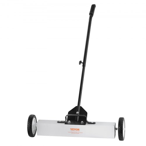 

VEVOR Spazzatrice Magnetica Asta Telescopica 77-113cm per Pavimenti Raccoglitore per Piccole Parti Metalliche Forza Magnetica Max. 22,6kg, Scopa Magnetica con Ruote di Raccolta per Chiodi Viti Metalli