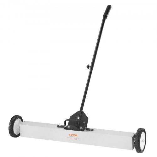 

VEVOR Spazzatrice Magnetica Asta Telescopica 77-113cm per Pavimenti Raccoglitore per Piccole Parti Metalliche Forza Magnetica Max. 24,9kg, Scopa Magnetica con Ruote di Raccolta per Chiodi Viti Metalli