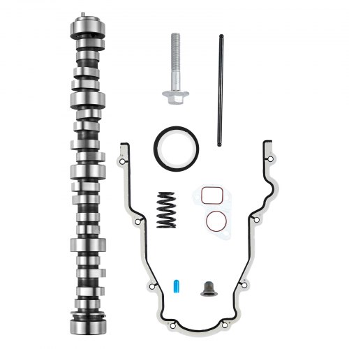 

VEVOR Kit Albero a Camme, Set 9 PZ, Guarnizione di Distribuzione, Aste, Molle e Paraoli, per Camion GM Gen3/4 Norris dal 1999 al 2013, per Motori LS1, LS2, LS6, LQ4, LQ9, OE 12625437 E1840P E-1840-P