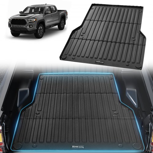 

VEVOR Tappetino per Cassone di Camion, Compatibile con Toyota Tacoma 2005-2023, Tappetino per Cassone Resistente per Cassoni 152,4 cm Accessori per Auto per Protezione in Tutte Condizioni Atmosferiche