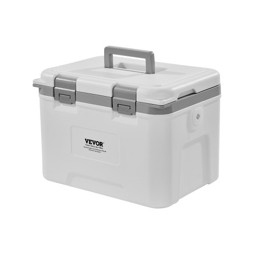 

VEVOR Refrigeratore Portatile Isolante Rigido 21 QT 20L ca. con Ritenzione del Ghiaccio, Maniglie Resistenti Portabicchieri, Refrigeratore Portatile Isolato per Picnic Campeggio Viaggio Feste