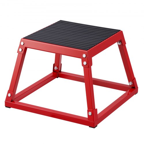 

VEVOR Box Pliometrico 305mm Piattaforma Pliometrica Carico 227 kg, Jump Box per Allenamento Fitness Crossfit per Salto Pliometrico Push-up Palestra, Scatola per Salti Pliometrici, Sedia per Salto 1 Pz