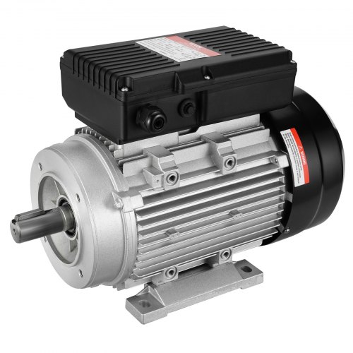 

VEVOR Motore Elettrico 1,5KW 1400 Giri/min, CA 220~240V 9,85A, 90L, Telaio B34, Motore Compressore d'Aria Monofase, Albero Chiavetta 24mm, Rotazione CW/CCW Macchine Agricole e Attrezzature Generali