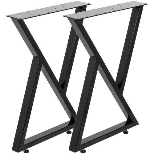 

VEVOR Gambe da Tavolo in Metallo 28 x 20 Pollici, Gambe Tavolo Acciaio 2 Gambe da Tavolo, Gambe da Scrivania Acciaio Nero con Capacità di Carico 1763 libbre, per Tavolino, Mobile TV, Scrivania