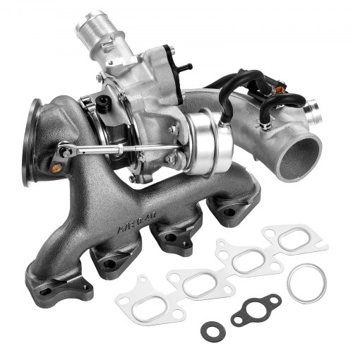 

VEVOR Turbocompressore Completo con Kit Guarnizioni ed Elettrovalvola, Turbocompressore Compatibile con Chevy Chevrolet Cruze 2011-2019 1,4 T 781504-5001S 781504-0005 55565353 781504-0001 860156