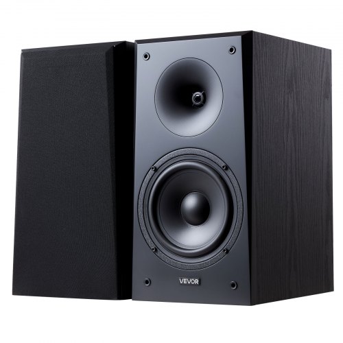 

VEVOR Diffusore da Scaffale 300 W, Altoparlante Stereo da Scrivania 199 x 300 x 390 mm Griglia Rimovibile, Risposta in Frequenza 55 Hz-20 kHz, Cassa in Legno, Altoparlante da Scaffale Casa