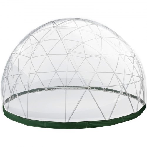 Tenda con Rete per Stagno Pool Dome Copertura da Stagno Igloo da Giardino 12FT 