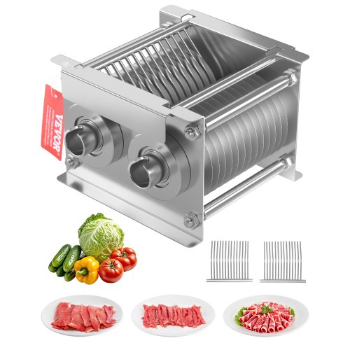 

VEVOR Lama per Affettatrice 162 x 172 x 125,5 mm Lama da 7 mm per Affettatrice Commerciale, Set di Lama per Affettatrice, Acciaio Inox, Set Lame per Affettatrice per Carne Disossata, Verdure Morbide