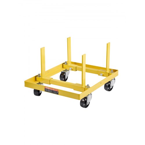 

VEVOR Supporto Motore, Sollevatore Motore Capacità di Carico 340 kg, Robusto Supporto Regolabili in Acciaio con 4 Ruote Girevoli e 2 Cinghie a Cricchetto, per Maggior Parte dei Motori