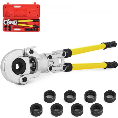 

Pinze per Tubi a Crimpare 12-28mm, Pinze per Tubi con Testa Girevole a 360 °, Pinze per Tubi Professionali, V12, per uso Privato e Commerciale , Pressare le Tenaglie Tubo Composito
