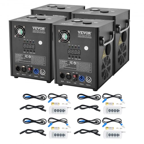 

VEVOR Macchina per scintille 500 W Macchina pirotecnica Macchina DMX Regolabile 2-4m 7 min per ricarica Ideale per matrimoni, spettacoli DJ, feste