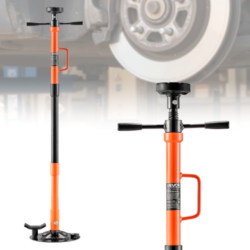 

VEVOR Sollevatore da Fossa Sottoponte Cavalletto per Sollevamento Veicoli Carico max. 1 Tonnellata, Cavalletto Supporto Altezza Regolabile Maniglia Girevole per Manutenzione Auto da Garage Officina